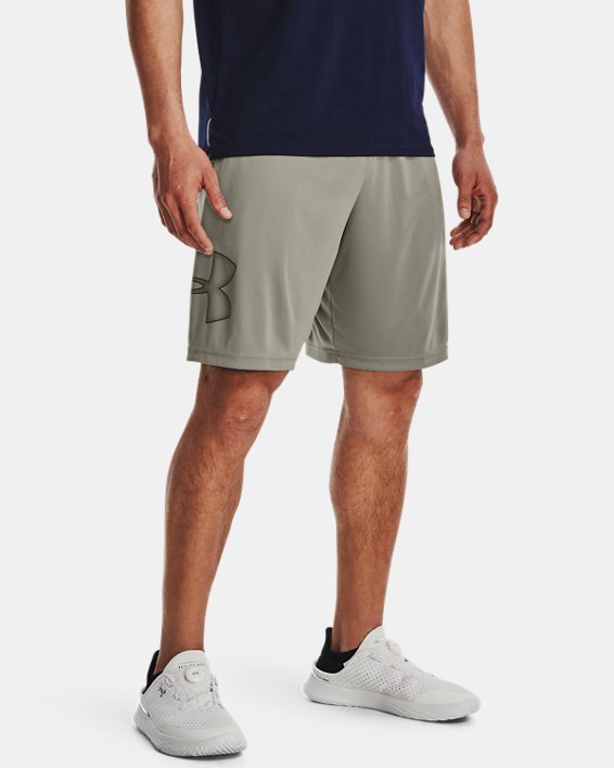Men's UA Tech™ Graphic Shorts in Green image number 0
